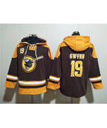 Men&#39;s San Diego Padres #19 Tony Gwynn Brown Gold Ageless Must-Have Lace-... - $75.99