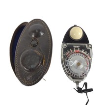 Vintage Sekonic Studio Model S Exposure Light Meter &amp; Leather Case Made ... - £26.76 GBP