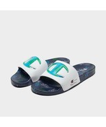  Champion IPO Come Together Slide Sandals White/Navy Size 9 - $33.82 CAD