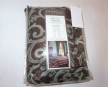 Croscill Yorkville Pole top Drapery panels Drapes Brown Blue - $76.75