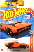 Ravenger S/T #217 Orange 5/5 Track Champs 2024 Hot Wheels FAST SHIPPING  - $12.99