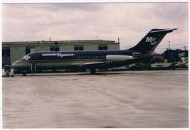 Photograph Airplane Midwest Express 4 x 6  - $0.70