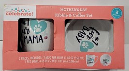 Way To Celebrate Mother&#39;s Day Kibble &amp; Coffee Set 2 Pieces - £15.00 GBP