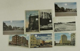 Vintage Postcards IDAHO Hotel Kaskaskia Payette Oneonta Buhl Boise Coeur d&#39;Alene - £10.77 GBP