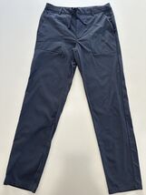 Men's Lightweight Training Sweatpants All in Motion Navy 32x32 Stretch T... - $11.83