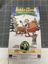 VHS Santa Claus&#39; First Christmas &amp; Silent Night, Songs by Bing Crosby Se... - £7.50 GBP