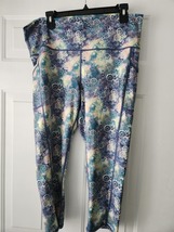 Brisas Womens leggings in size XL in multicolor elastic waistband.  - £3.99 GBP