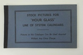 Vintage Paper Book Lot Stock Topper Pictures HOUR GLASS Line of System C... - $16.18