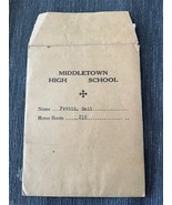 1951 Middletown OH High School report card grade 11 - £11.40 GBP