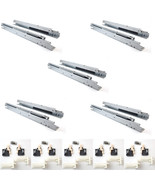 5 Pair 21&quot; Soft Close Drawer Rails Full Extension Locking Device Included - $1,871.07 MXN