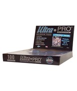 Ultra Pro 1-Pocket Platinum Page with 8-1/2&quot; X 11&quot; Pocket 100 ct. - £31.16 GBP