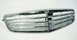 2008-2014 mercedes w204 c300 c350 c250 front hood radiator grill grille chrome - £125.80 GBP