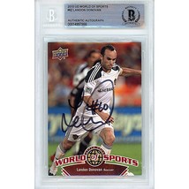 Landon Donovan Auto LA Galaxy Signed 2010 Upper Deck MLS Soccer Card Beckett BGS - £78.32 GBP