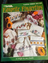 Favorite Fingertips Cross Stitch Leaflet 2854 Leisure Arts Charts Jane C... - £8.62 GBP