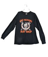 Gas Monkey Garage Rod Shop Long Sleeve Black T-Shirt Men&#39;s L Fast N Loud... - €21,48 EUR