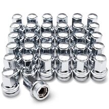 32PCS M14*1.5 Lug Nuts - 13/16" 21mm Hex 48mm Length Chrome OEM Factory ... - $109.64