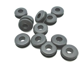 7/16&quot; x 5/16&quot; id x 1/8&quot; Groove Rubber Grommets for Wires Cable  Oil Resistant - £8.03 GBP+