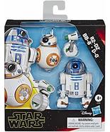 STAR WARS Galaxy of Adventures R2-D2, BB-8, D-O Action Figure 3 Pack, 5&quot;... - $49.87 CAD