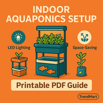 Indoor Urban Aquaponics Setup Guide – Printable PDF to Grow Vegetables &amp;... - $29.99
