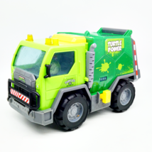 Teenage Mutant Ninja Turtles Thrash n&#39; Battle Garbage Truck Lights Sounds - $11.28