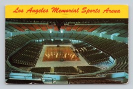 Los Angeles Memorial Sports Arena Los Angeles California CA Chrome Postcard O3 - £2.29 GBP