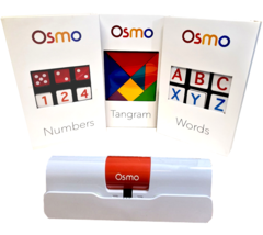 OSMO Coding Educ. Bundle (4 ) ◤ Base ◆ Numbers ▰ Words ▲ Tangram ◉ Set for iPad - £23.94 GBP