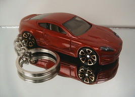 Dark Red 2010 Aston Martin DBS Key Chain Ring - $14.54
