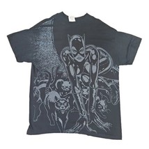 Vtg Cat woman T-shirt SSI XL Single Stitch Usa 1992 DC Comics AOP All Over Print - £78.17 GBP