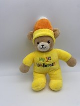 NEW Baby My 1st Halloween Small Plush Bear Stuffed Animal Rattle Dan Dee CC - £5.98 GBP