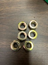 Hillman Hex Nut 7/16-20 fine thread grade 8 lot of 6 - £3.16 GBP