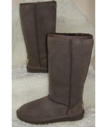 UGG Australia Classic Tall Chocolate Suede Boots KIDS Girls Size US 2 NE... - €85,96 EUR