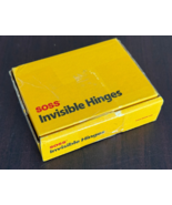 SOSS 218US4 Invisible Hinge Satin Brass Model 218 for 1-3/4" Thick Mater... - $53.89