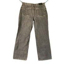 Tony Hawk Boys Size 10 Husky Black Denim Jeans Dark  Whiskering 5 pocket Adjusta - £10.69 GBP