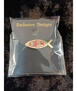 Order of the Eastern Star Lapel Pin O.E.S. Masonic Lapel Pin OES - £7.81 GBP
