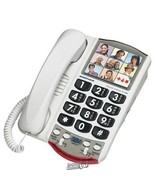Clarity-Amplified Corded Photo Phone Large Easy to Use Keypad Extra Loud... - $66.49