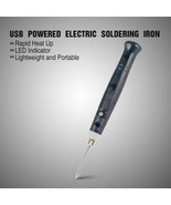 USB Powered Electric Soldering Iron Solder Pen for Welding NEW 5V 8W SET - £13.41 GBP