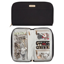 1 Jewelry Case Travel Accessories Organizer Black Holder Storage Necklac... - £27.64 GBP