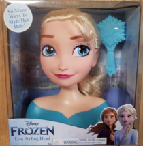 Disney Frozen Elsa Styling Head Beauty Set With Brush NEW SEALED Fast Shipping - £9.51 GBP