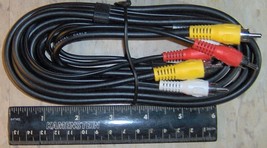RCA Composite Audio + Video 96&quot; Cable Male to Male M/M RG-59/U Dish Netw... - $413.05 MXN