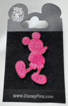 Disney Official Trading Pin Standing Mickey Pink Paisley 2011 - $14.84
