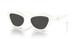 Prada 0PR A02SF Sunglasses Sun Glasses 17K08Z White Authentic New 55 Unisex - £302.57 GBP