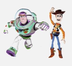 Walt Disney&#39;s Toy Story Buzz and Woody Figures Embroidered Patches, NEW ... - $13.54