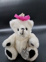 Vintage Kent Collectibles Stuffed Plush Jointed Lady Teddy Bear Jean Steele - £15.42 GBP