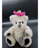Vintage Kent Collectibles Stuffed Plush Jointed Lady Teddy Bear Jean Steele - £15.22 GBP