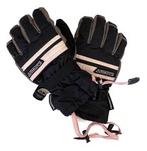 Scott Snow Gloves Womens Large Black Pink Primaloft Skiing Snowboarding Winter - £9.48 GBP
