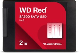 Western Digital 2TB WD Red SA500 NAS 3D NAND Internal SSD Solid State Dr... - £245.29 GBP