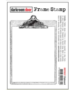 Darkroom Door Frame Stamp Clipboard Red Rubber Stamp - $13.25