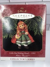 Hallmark 1991 Little Red Riding Hood Keepsake Ornament  Madame Alexander - £2.72 GBP