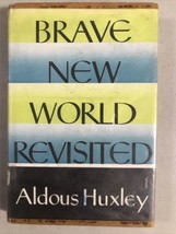 Brave New World Revisited [Hardback] Aldous Huxley 1st edition Exlibrary Jacket - £77.09 GBP
