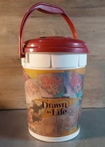 Disney Drawn To Life Cirque Du Soleil Disney Celebration Popcorn Bucket w/ Lid - £9.75 GBP